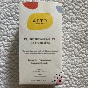 APTO Skincare Mist Set in Tumeric & Pomegranate